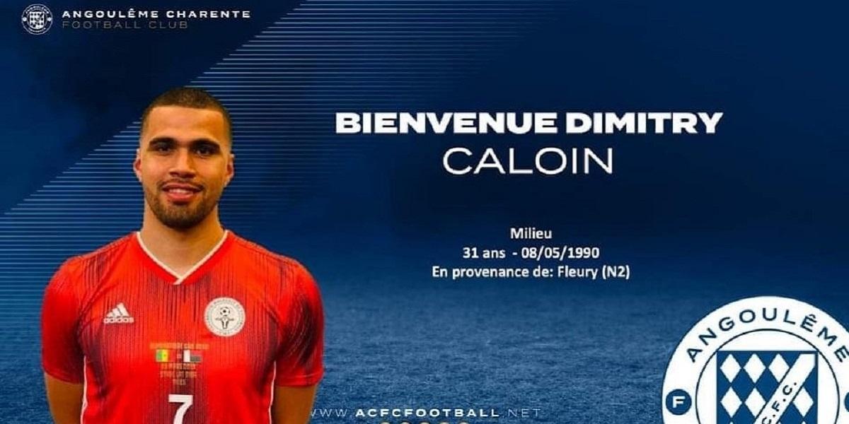 L’international malgache Dimitry Caloin rejoint l’Angoulême Charente Football Club