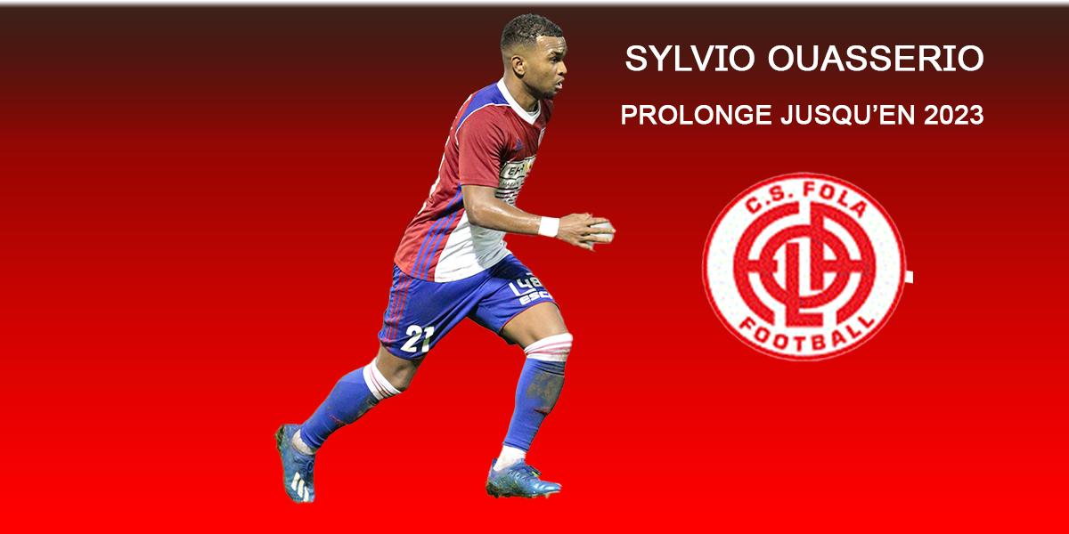 Sylvio Ouasserio vient d’être prolongé pour deux saisons avec CS Fola